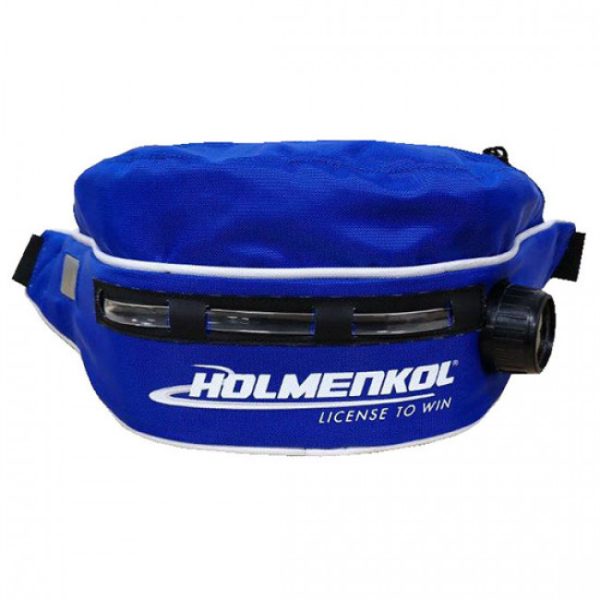 Holmenkol, LED Bottlebag, bæltetaske, blå